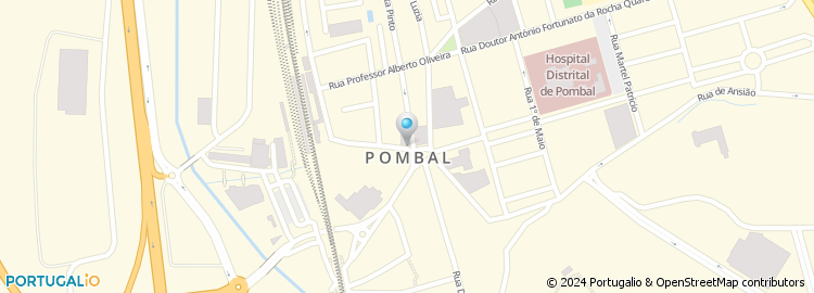 Mapa de Pombal Aliança - Ourivesaria, Lda