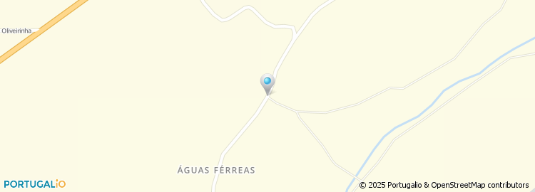 Mapa de Águas Férreas