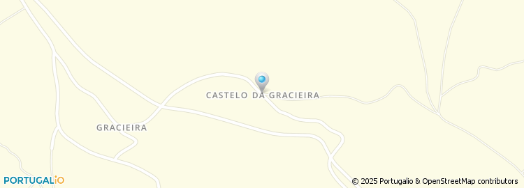 Mapa de Castelo da Gracieira