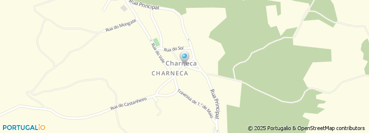 Mapa de Charneca