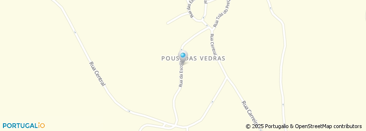 Mapa de Pousadas de Vedras