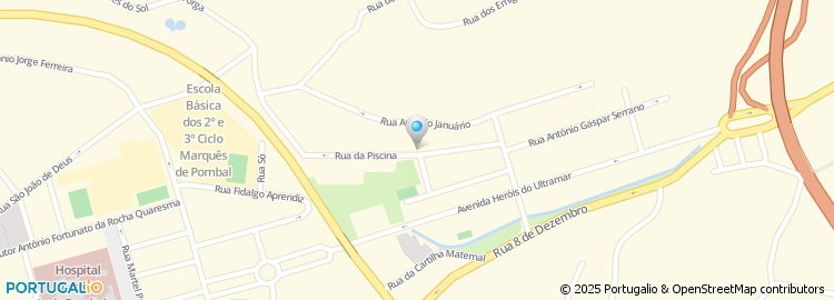 Mapa de Rua Aristides Sousa Mendes