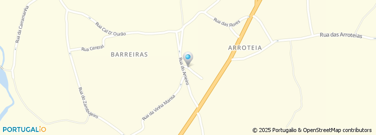 Mapa de Rua do Arneiro