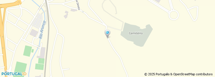 Mapa de Rua do Outeiro das Maias