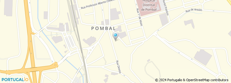 Mapa de Pombalmedis - Centro Medico, Lda