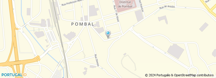 Mapa de Pomboral - Clinica Medica - Dentaria, Lda