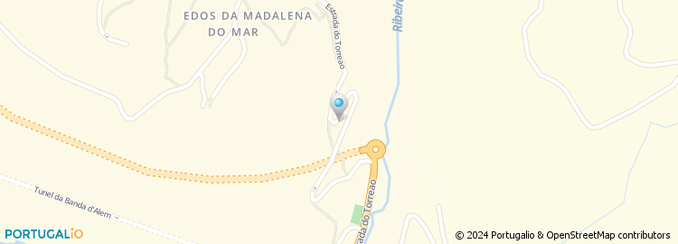 Mapa de Estrada do Serrado