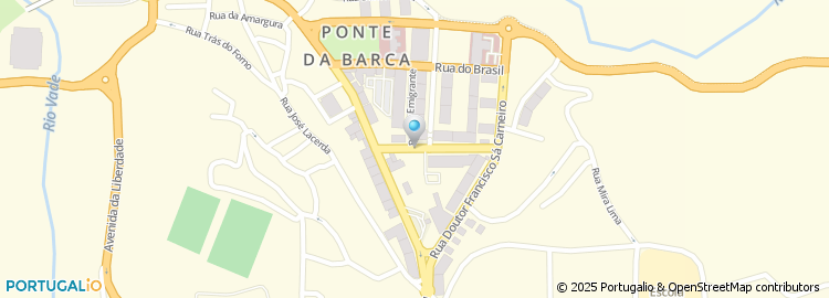 Mapa de Apartado 1, Ponte da Barca