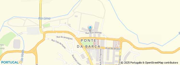 Mapa de Rua Dom Manuel I