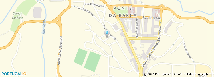 Mapa de Rua Doutor António Álvares Pereira