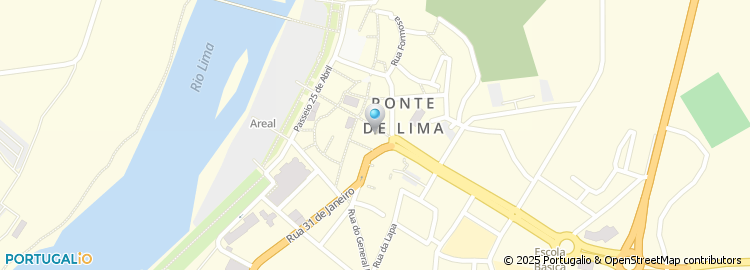 Mapa de Ponte de Lima Shop