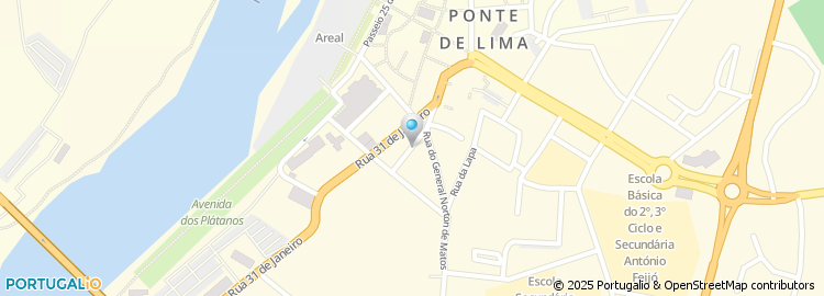 Mapa de Rua Domingos Tarroso