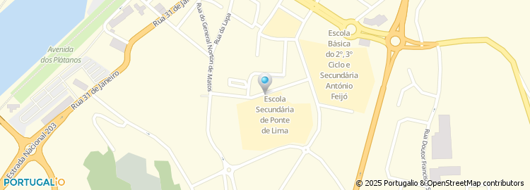 Mapa de Rua Doutor Ferreira do Carmo