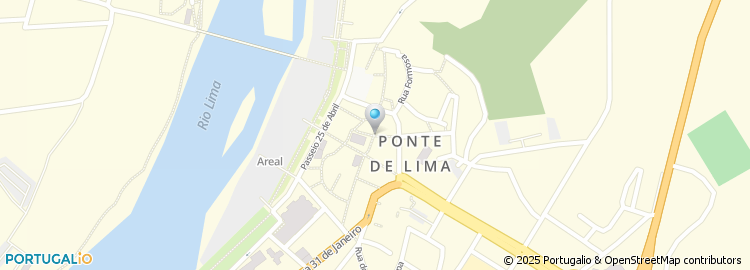 Mapa de Rua Manuel Morais