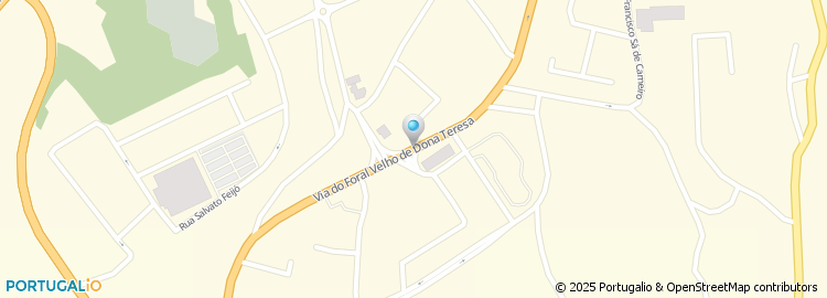 Mapa de Via do Foral de Dom Manuel I