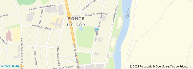 Mapa de Avenida Manuel Pires Filipe