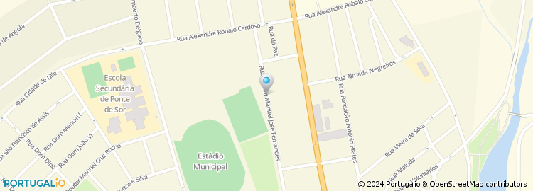 Mapa de Rua Doutor Manuel José Fernandes