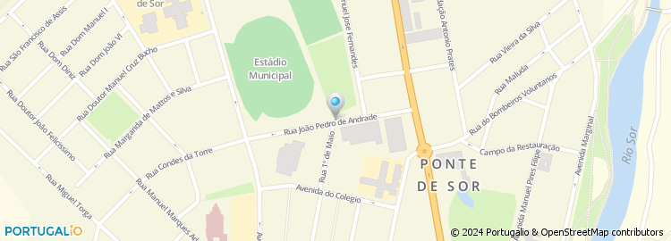Mapa de Rua João Pedro de Andrade
