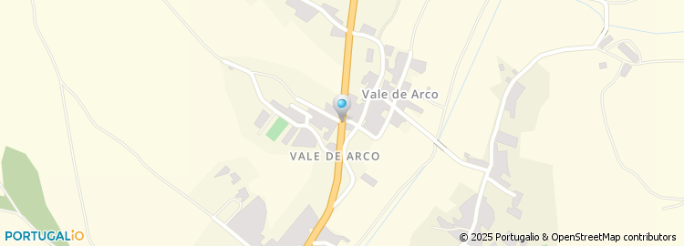 Mapa de Vale do Arco