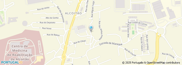 Mapa de Porlinpac - Embalagens, Lda