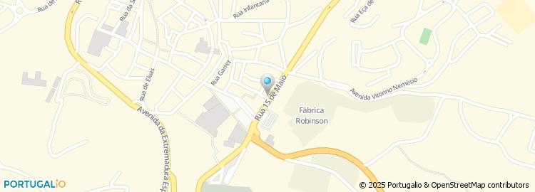Mapa de Rua 15 de Maio