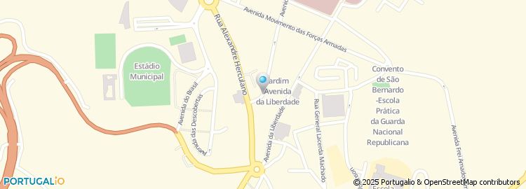 Mapa de Rua da Escola de Enfermagem