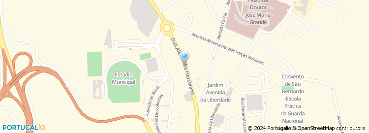 Mapa de Rua Doutor Rodrigues de Gusmão