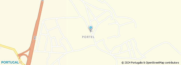 Mapa de Nó de Portel