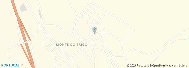 Mapa de Rua Grupo Desportivo do Monte Trigo