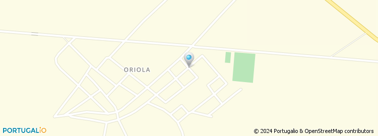 Mapa de Zona Industrial de Oriola