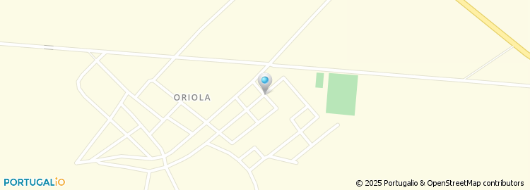 Mapa de Zona Industrial de Oriola