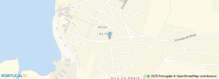 Mapa de Apartado 1, Alvor