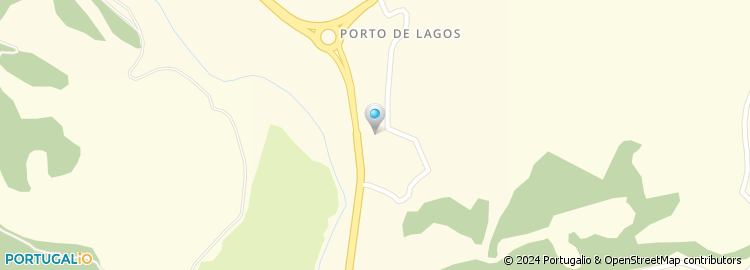 Mapa de Porto de Lagos