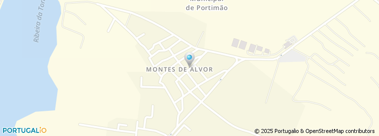 Mapa de Rotunda dos Moinhos de Maré