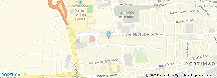 Mapa de Rua Almirante Pinheiro de Azevedo
