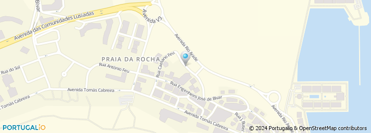 Mapa de Rua Caetano Feu