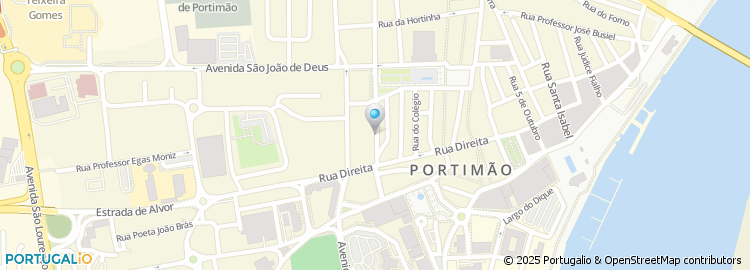 Mapa de Rua Manuel José de Alvor