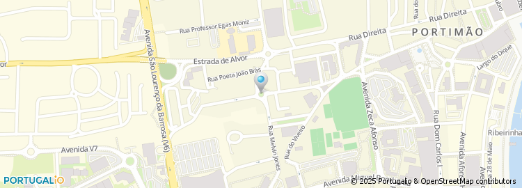 Mapa de Rua Professor Doutor Montalvão Marques