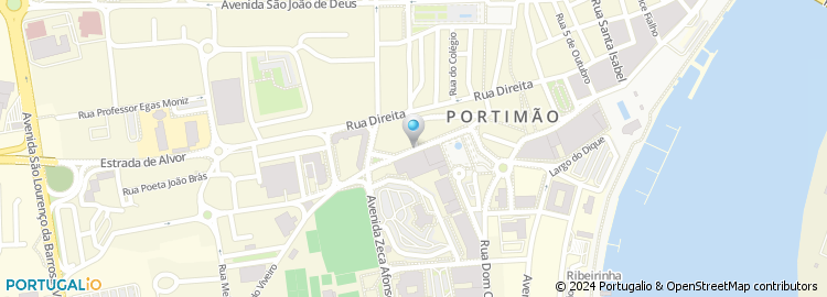 Mapa de Portimonense Futebol, Sad