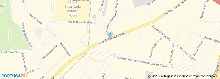 Mapa de Porto Centro - Automóveis, Lda