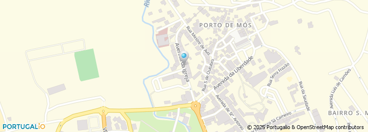 Mapa de Avenida da Igreja