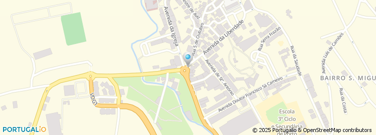 Mapa de Largo do Rossio