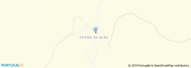 Mapa de Covão de Oles