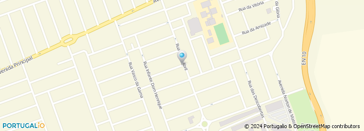 Mapa de Rua Bartolomeu Dias