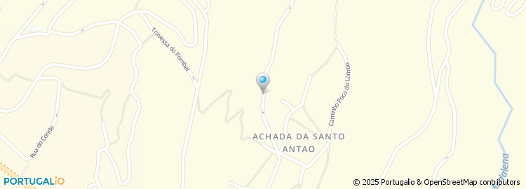 Mapa de Estrada de Santo Antão