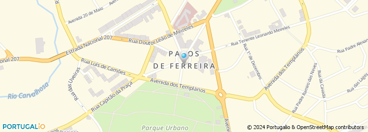 Mapa de Porto Outside, Unipessoal Lda
