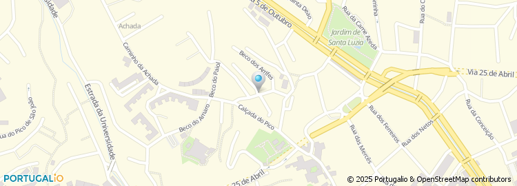 Mapa de Rua dos Arrifes