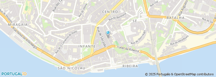 Mapa de Porto Sense Apartments