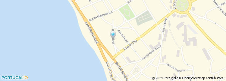Mapa de Apartado 10012, Porto