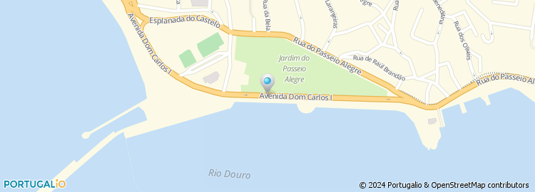 Mapa de Avenida Dom Carlos I